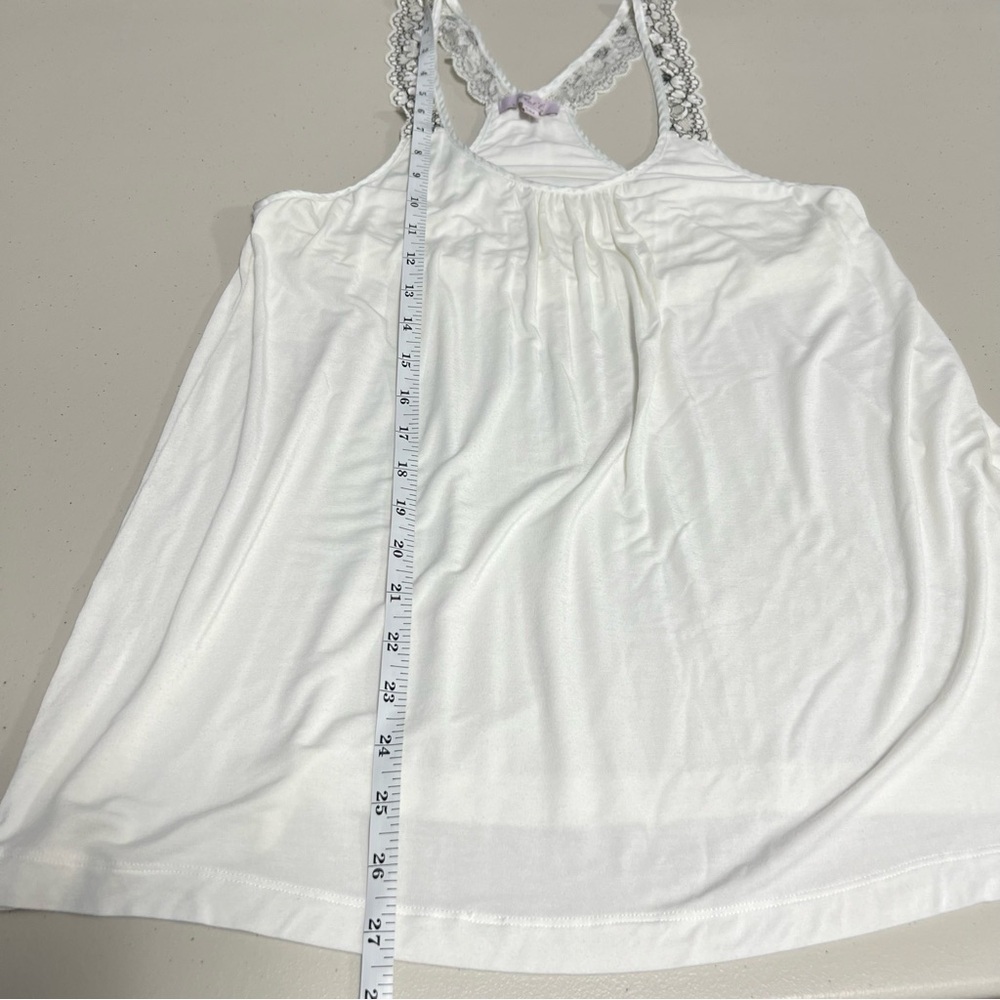 FLEUR’T Lace Strap Racerback Top S/M - Picture 8 of 9